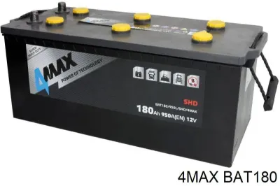 Акумуляторна батарея 4Макс 180 А/г 12 В (BAT180)
