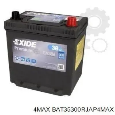 Авто акумулятор 4Макс 35 А/г 12 В (BAT35300RJAP4MAX)