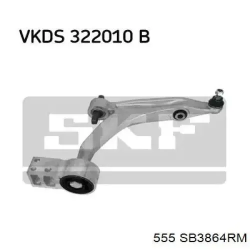 Нижняя правая шаровая опора SB3864RM 555