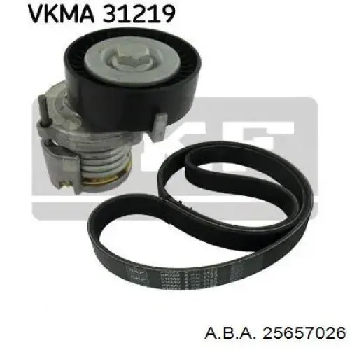Натяжной ролик 25657026 A.b.a