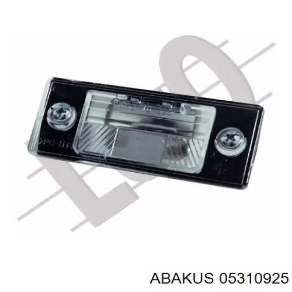 Фонарь подсветки номерного знака 05310925 Depo/Loro/Abakus