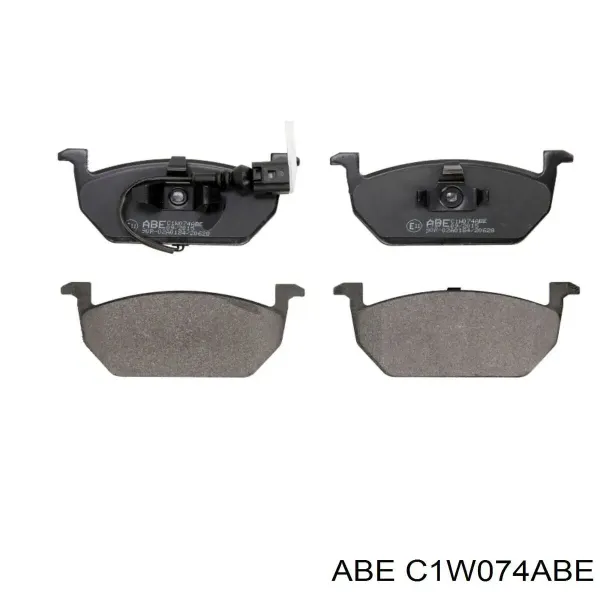 C1W074ABE ABE Колодки передние