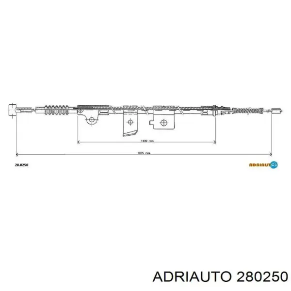 Задний правый трос ручника 280250 Adriauto