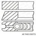 Кольца поршневые Audi 100 44, 44Q