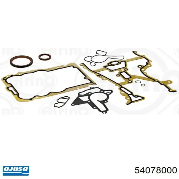 54078000 Ajusa Комплект прокладок двигателя, нижний