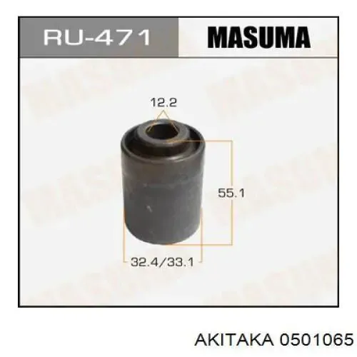 Сайлентблок заднего нижнего рычага 0501065 Akitaka