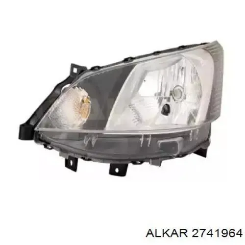 Левая фара FP5545R1E Depo/Loro/Abakus