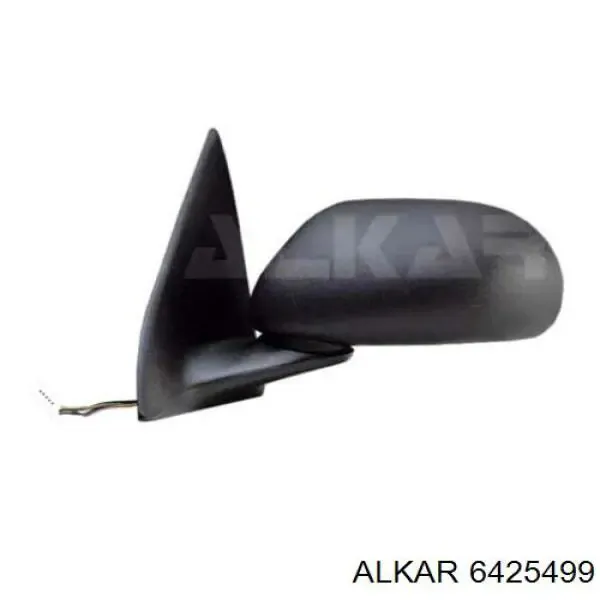 Зеркальный элемент левого зеркала заднего вида Alkar 6425499 цена, от