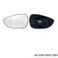 Стекло левого зеркала заднего вида ALKAR 6451394