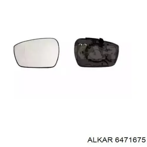 Стекло левого зеркала заднего вида FP2827M11 FPS