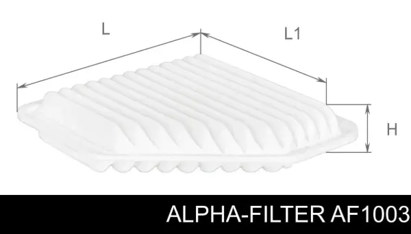Воздушный фильтр AF1003 Alpha Filter