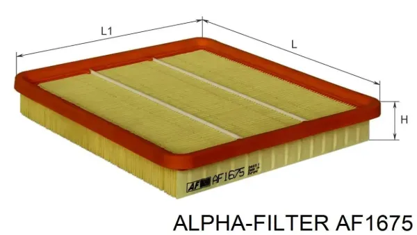 Воздушный фильтр AF1675 Alpha Filter