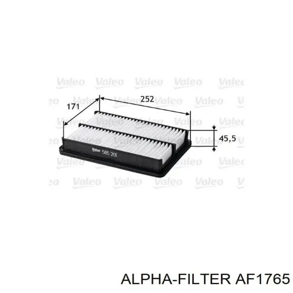 Воздушный фильтр AF1765 Alpha Filter