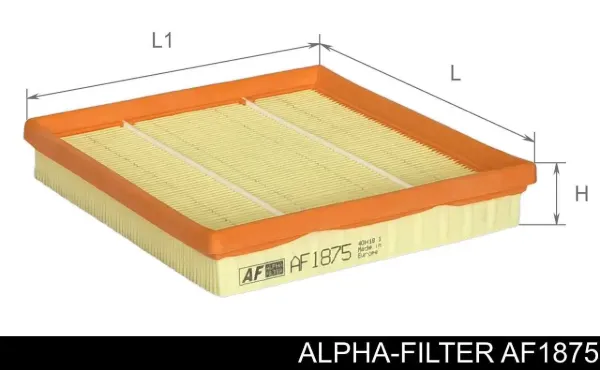 Воздушный фильтр AF1875 Alpha Filter