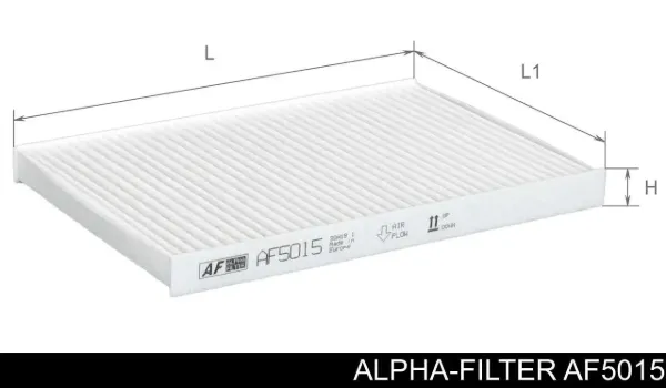 Фильтр салона AF5015 Alpha Filter
