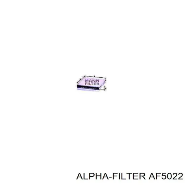 Купить AF5022 Alpha Filter Фильтр салона угольный