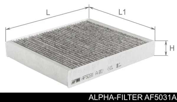 Фильтр салона AF5031A Alpha Filter