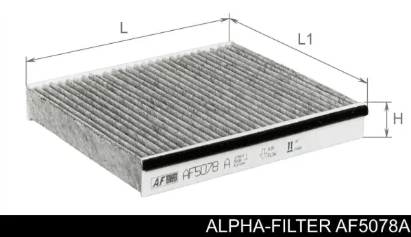 Фильтр салона AF5078A Alpha Filter