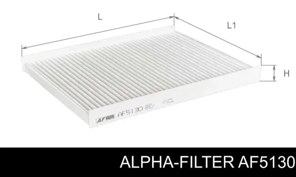 Фильтр салона AF5130 Alpha Filter