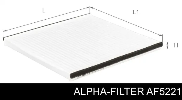 Задняя пружина AF5221 Alpha Filter