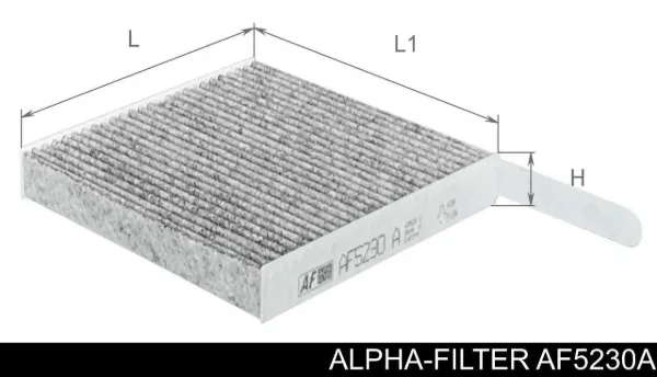 Фильтр салона AF5230A Alpha Filter