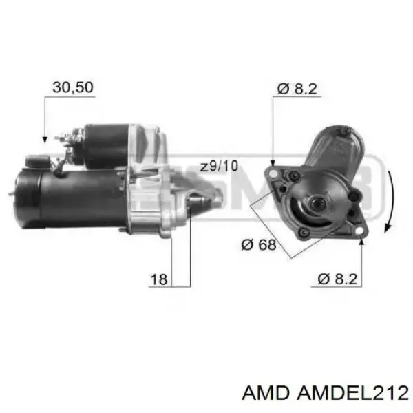 Стартер AMDEL212 AMD
