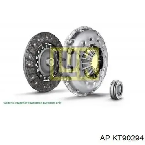 Купить KT90294 AP Clutch Комплект сцепления (диск, корзина, подшипник)