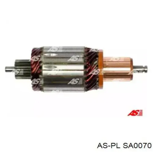 Якорь стартера TT71401 Tesla