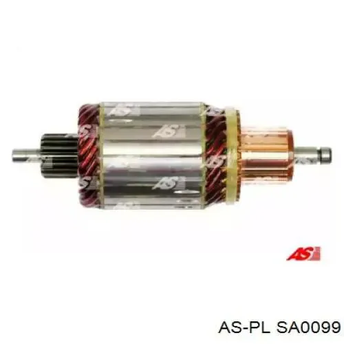 Якорь стартера 139404 ASR