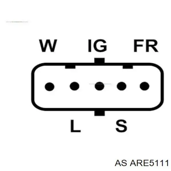 Реле генератора ARE5111 AS/Auto Storm