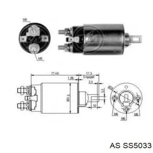 Купить SS5033 AS/Auto Storm Тяговое реле