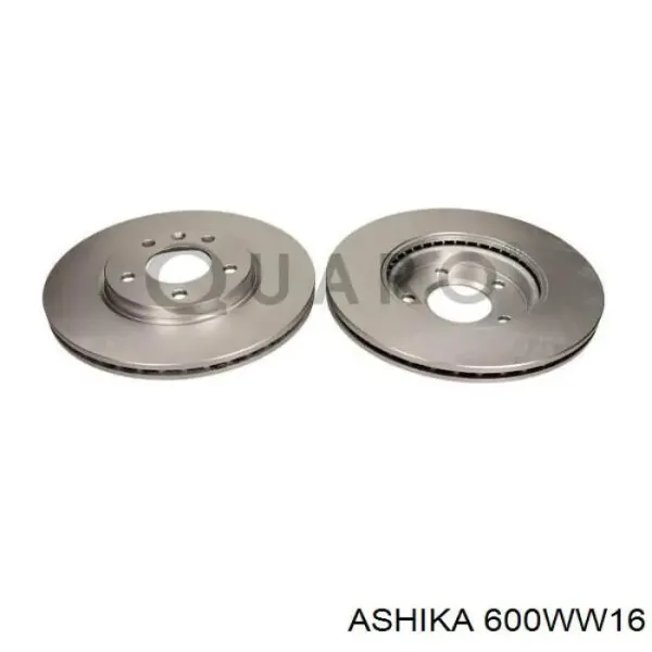 Передние тормозные диски 600WW16 Ashika