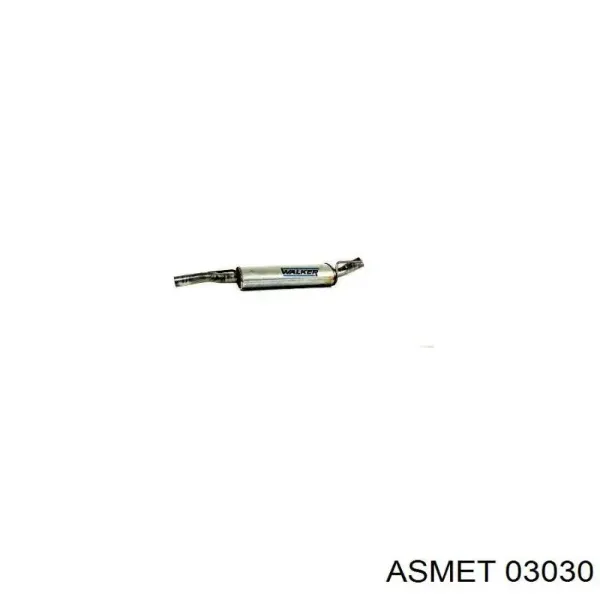 Глушитель задний 03030 Asmet