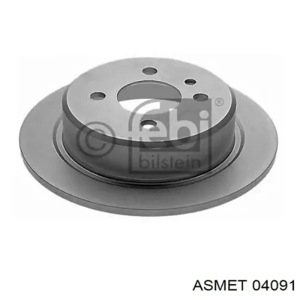 Глушитель задний 04091 Asmet