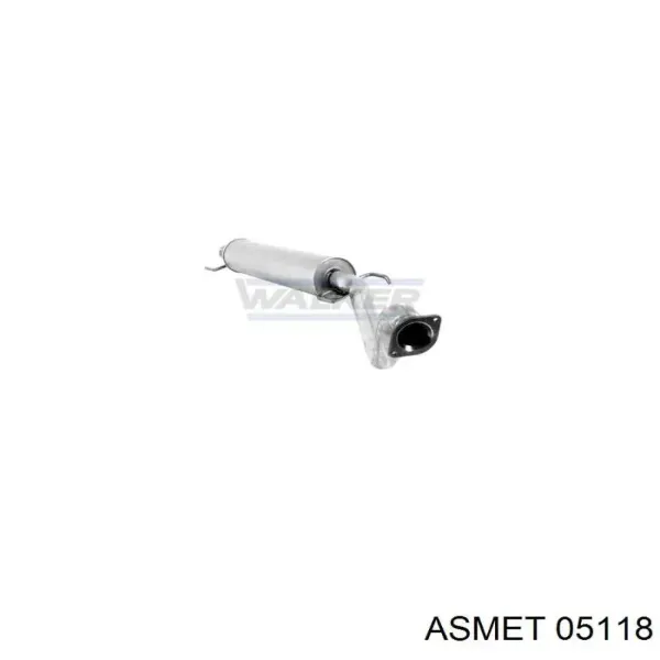Центральная часть глушителя 05118 Asmet