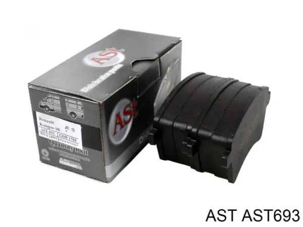 Передние тормозные колодки AST693 AST