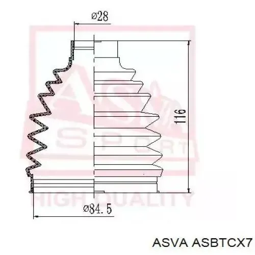 Пыльник ШРУСа наружный GP2722530A Market (OEM)