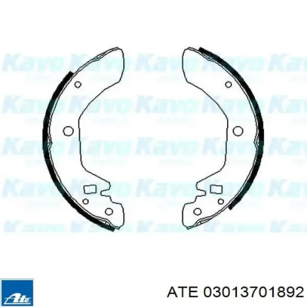 Задние барабанные колодки 03013701892 ATE