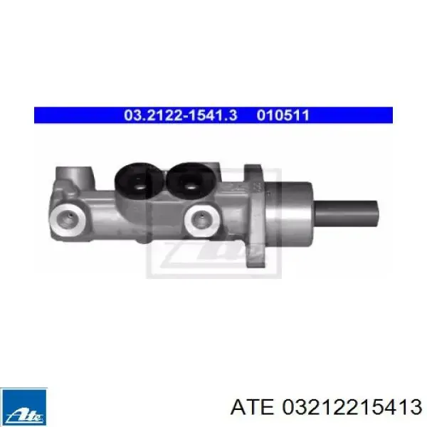 Главный тормозной цилиндр 7701206231 Renault (RVI)