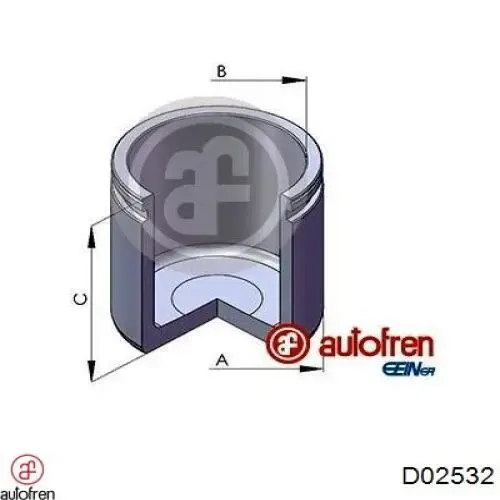 Поршень тормозного суппорта переднего на Audi 80 B4 8C2