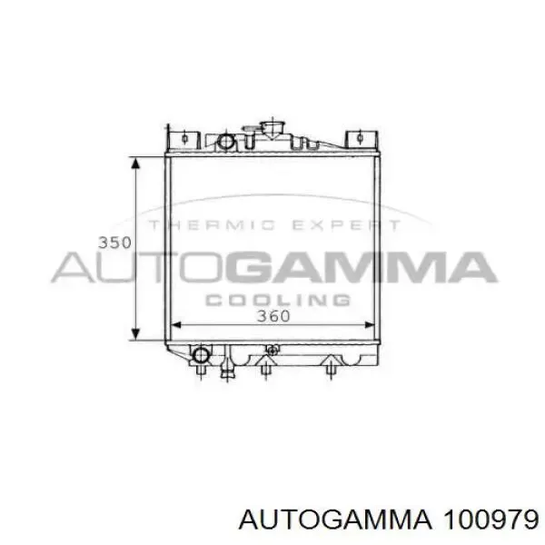 たろうページ 17700-82323-000 Suzuki Радиатор охлаждения двигателя