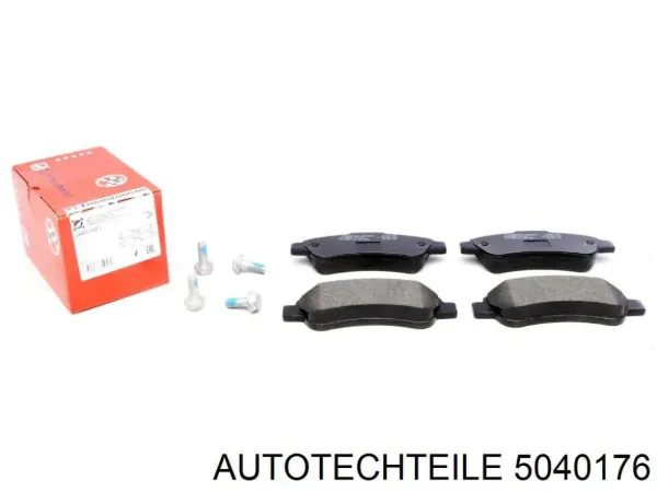 504 0176 Autotechteile Колодки тормозные задние дисковые