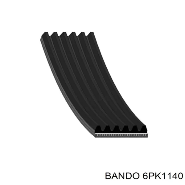 Ремень генератора 6PK1140 Bando