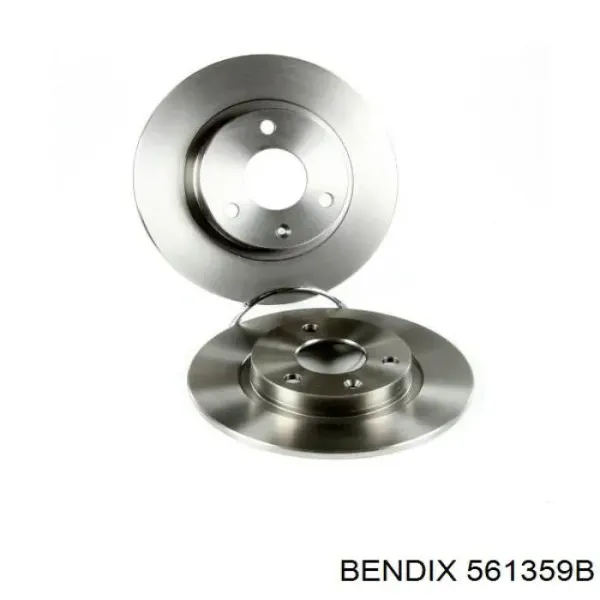 Передние тормозные диски 561359B Jurid/Bendix