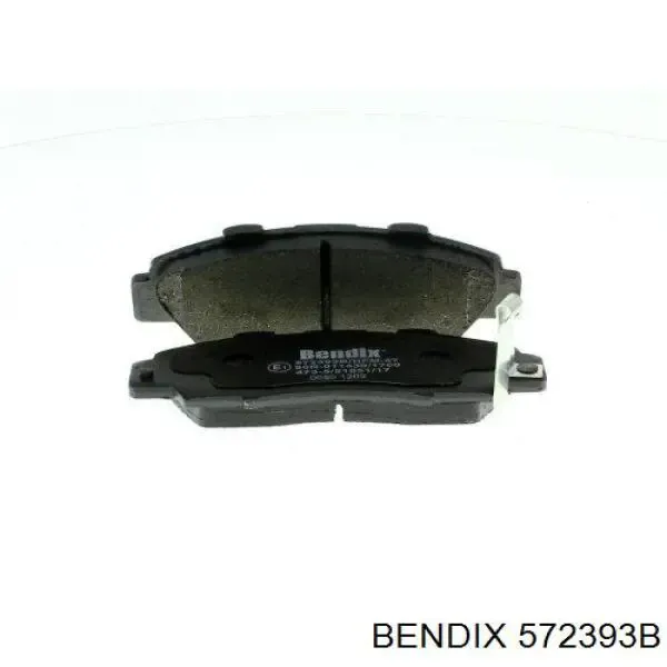 Передние тормозные колодки 572393B Jurid/Bendix