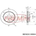 Ремкомплект переднего суппорта BENDIX 66584