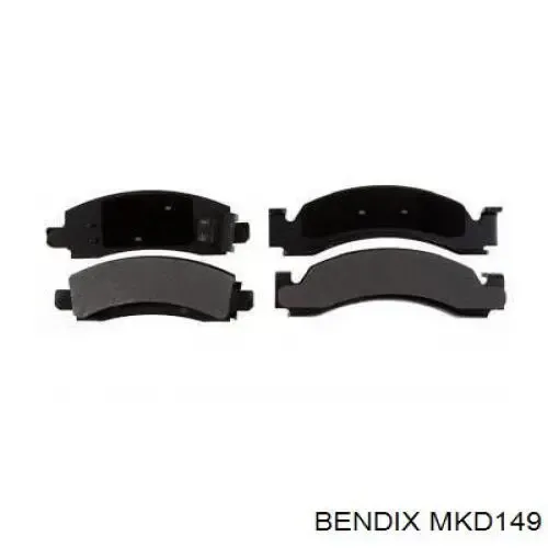 Передние тормозные колодки MX149 Wagner