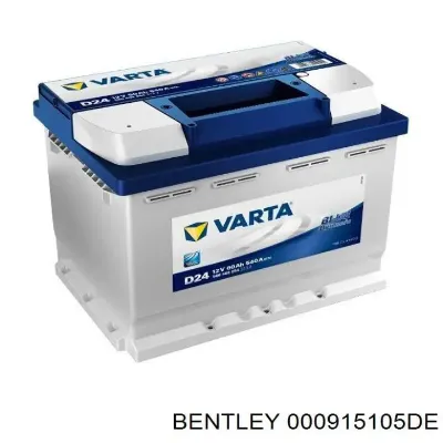 АКБ Бентли 61 А/ч 12 В (000915105DE)