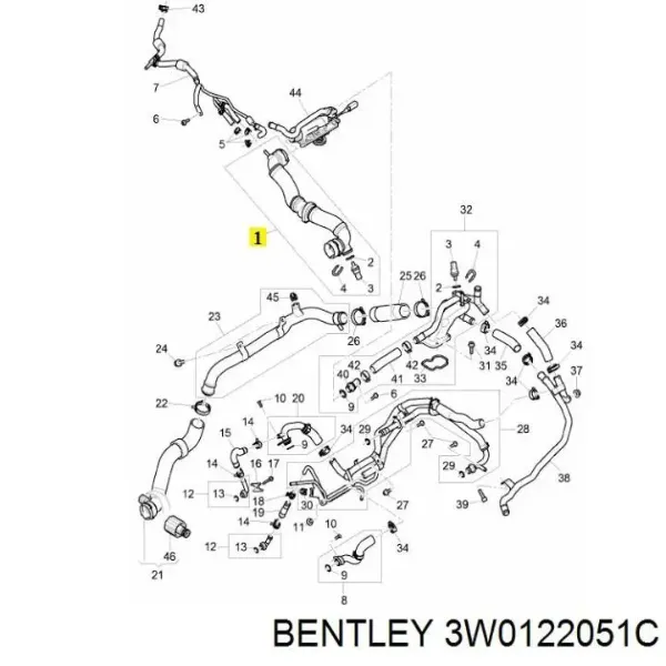  3W0122051C Bentley