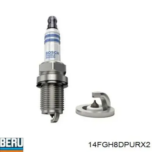 Свечи зажигания 14FGH8DPURX2 Beru